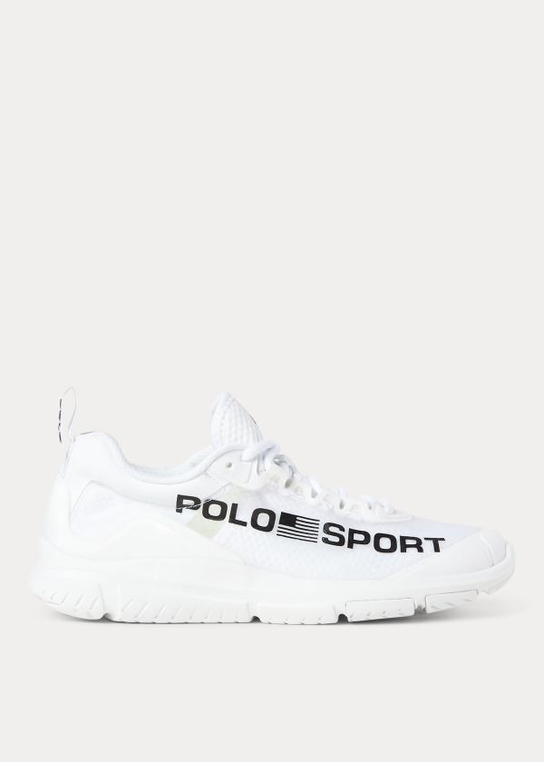 Polo Ralph Lauren Tech Racer Sneakers Dame Danmark (NSGYU6540)